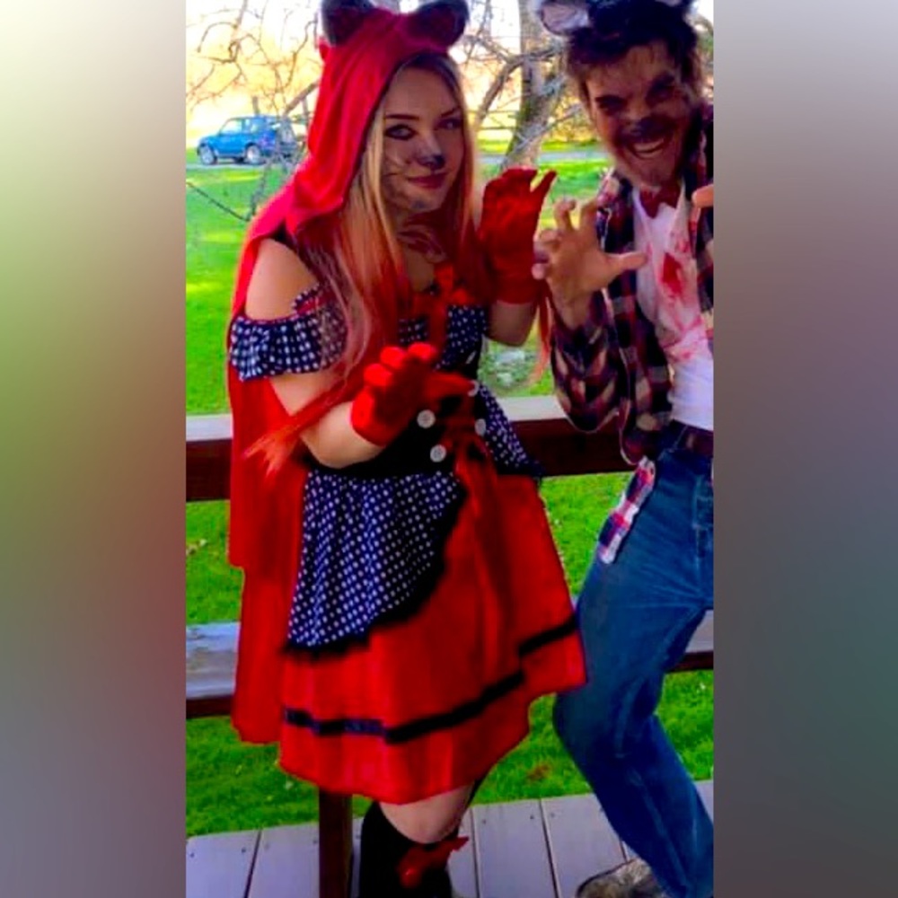 Wonderland Costume little Red riding Wolf